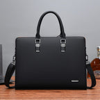 Sacoche homme en cuir pour ordinateur 14 ou 15 pouces