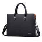 Sacoche homme en cuir pour ordinateur 14 ou 15 pouces