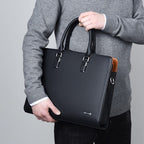 Sacoche homme en cuir pour ordinateur 14 ou 15 pouces