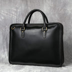 Sacoche ordinateur homme en cuir, 14 ou 15,6 pouces, trois coloris