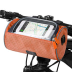 Sacoche de guidon vélo avec pochette tactile pour téléphone