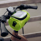 Sacoche de guidon vélo avec pochette tactile pour téléphone