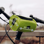 Sacoche de guidon vélo avec pochette tactile pour téléphone