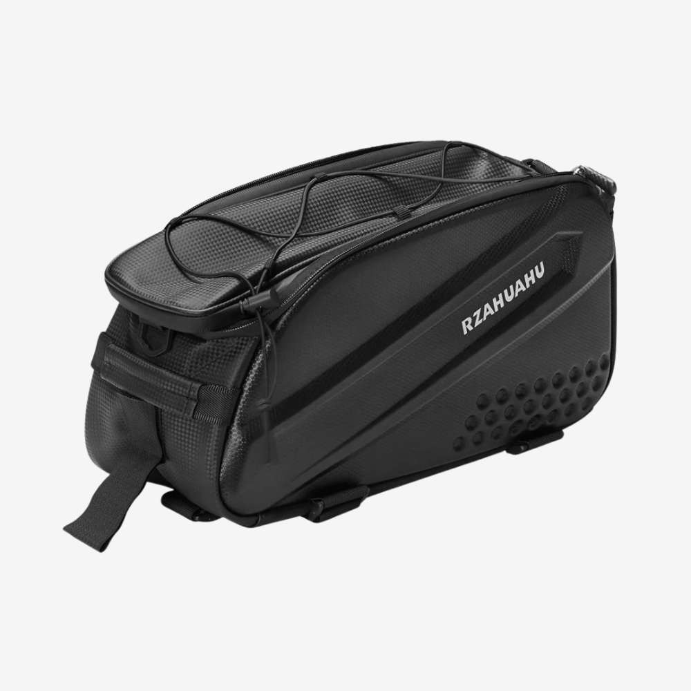 Sacoche de vélo rigide pour porte-bagages, 25 litres, noire