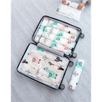 Sacs de rangement sous vide avec pompe électrique, 4 formats