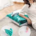 Sacs de rangement sous vide avec pompe électrique, 4 formats