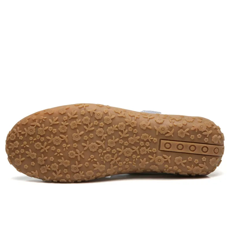 Sandales sport femme à scratch, semelle antidérapante