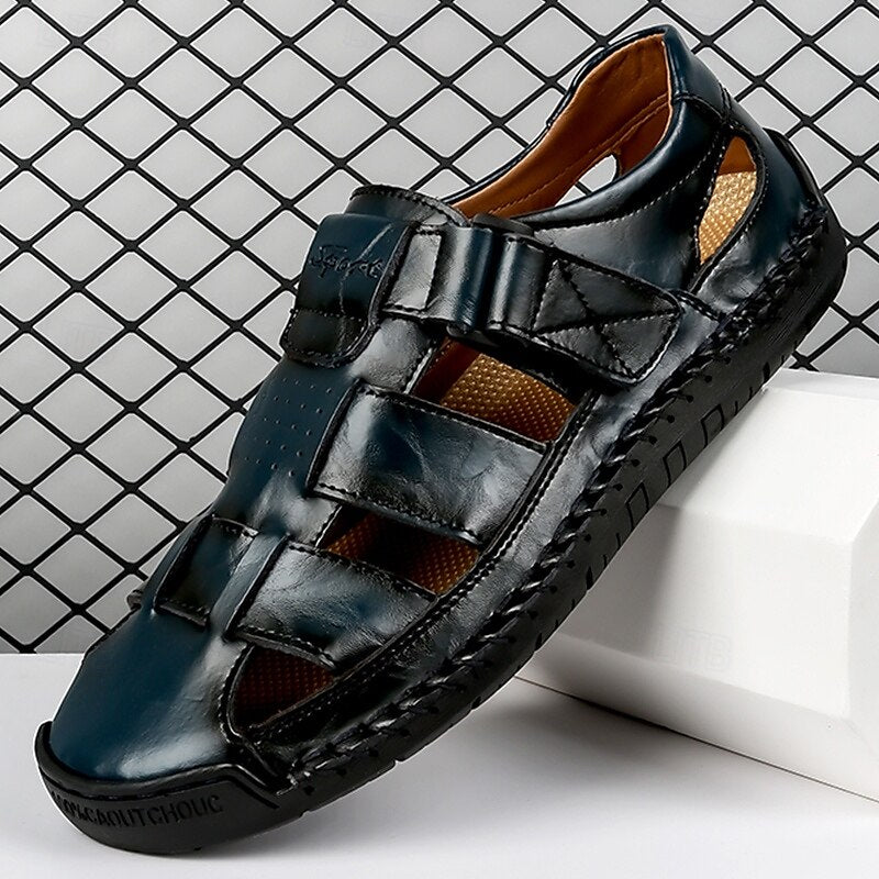 Sandales homme légères pour l'été, trois coloris, bleu