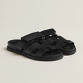 Sandales femme d'été à semelle ergonomique, cinq coloris, noir