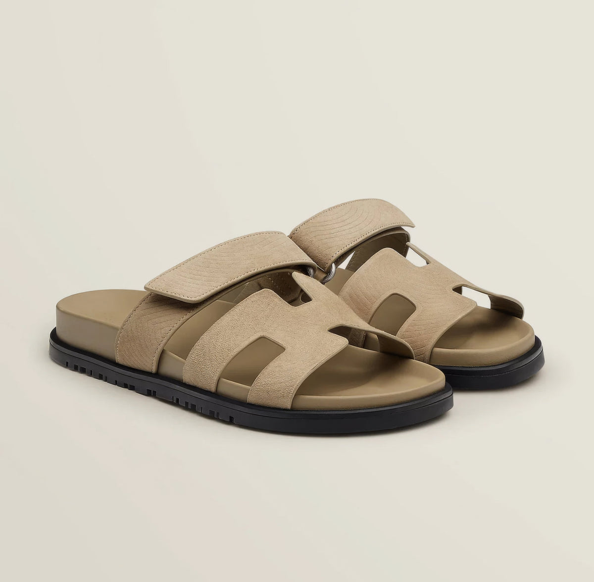 Sandales femme d'été à semelle ergonomique, cinq coloris, sable