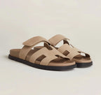 Sandales femme à brides ajustables, semelle matelassée, six coloris, beige