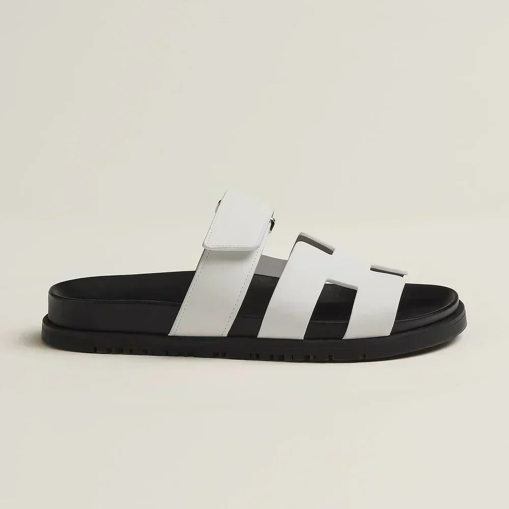 Sandales femme à brides ajustables, semelle matelassée, six coloris