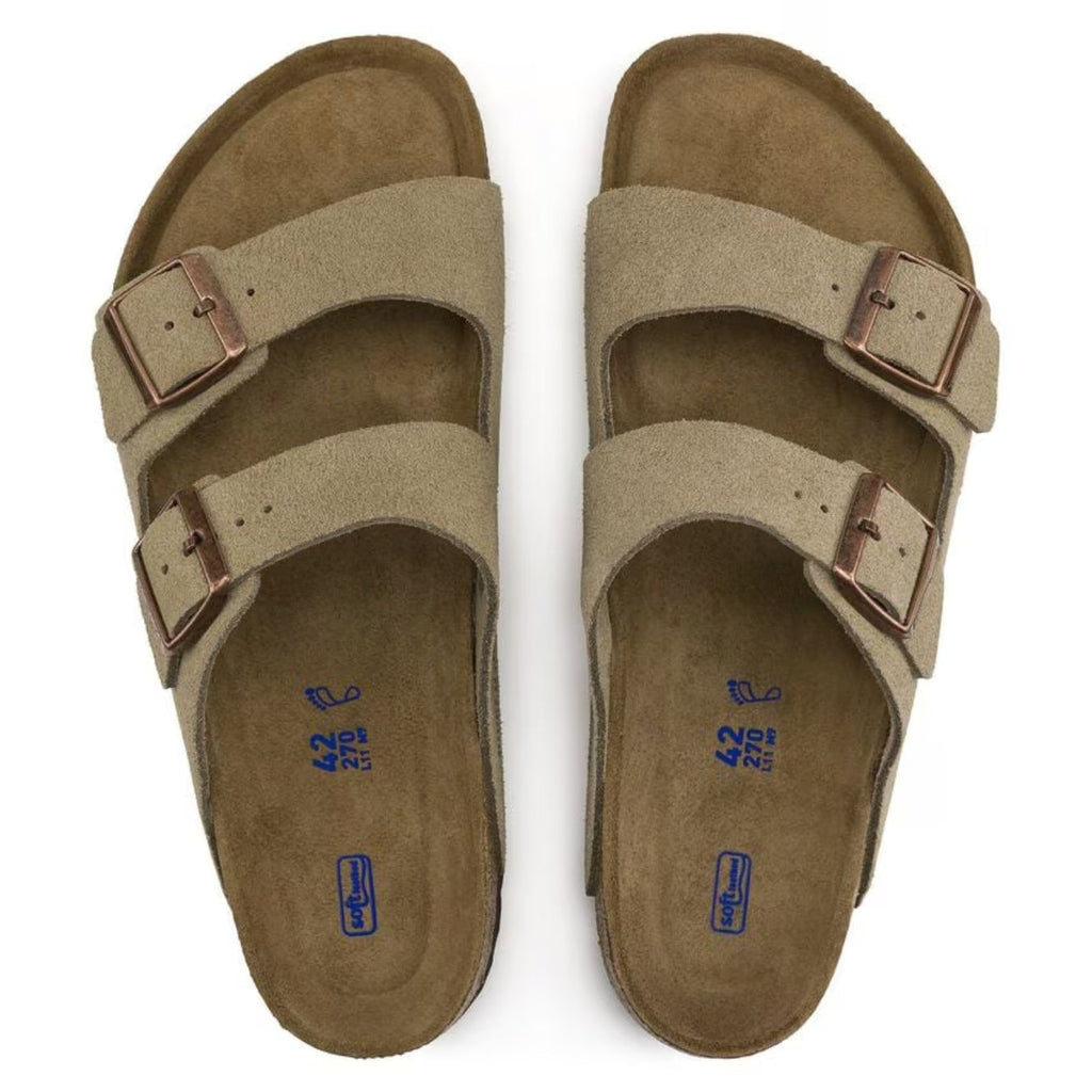 Sandales femme taupe, semelle anatomique, bride réglable