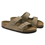 Sandales femme taupe, semelle anatomique, bride réglable