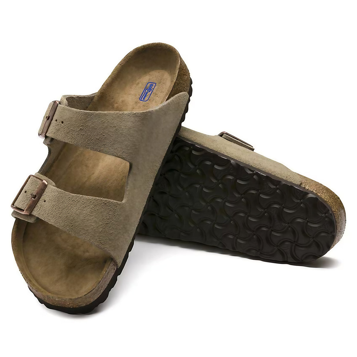 Sandales femme taupe, semelle anatomique, bride réglable, taupe
