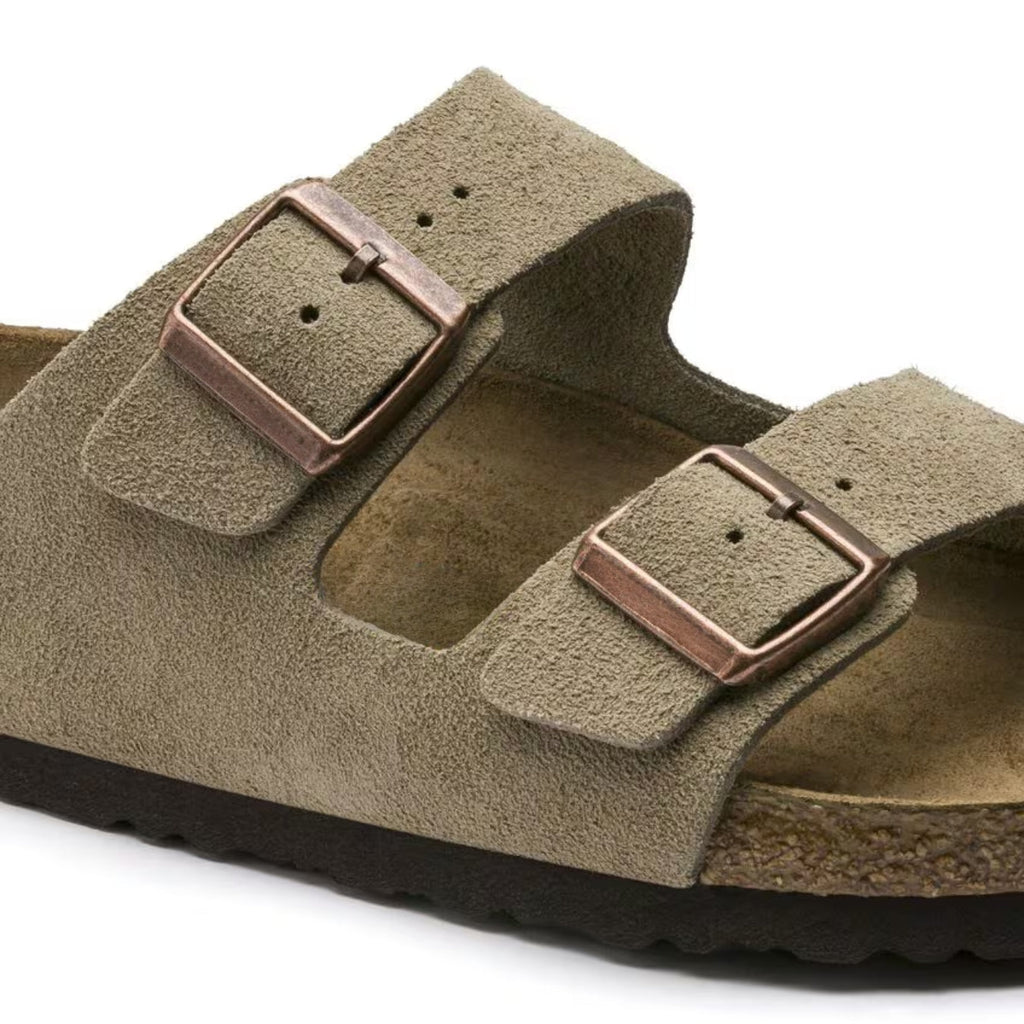 Sandales femme taupe, semelle anatomique, bride réglable