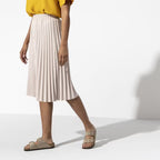 Sandales femme taupe, semelle anatomique, bride réglable
