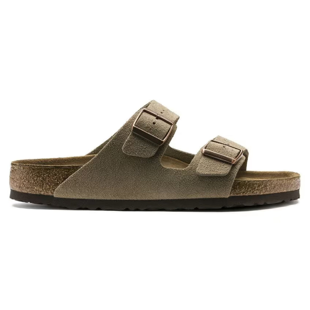 Sandales femme taupe, semelle anatomique, bride réglable