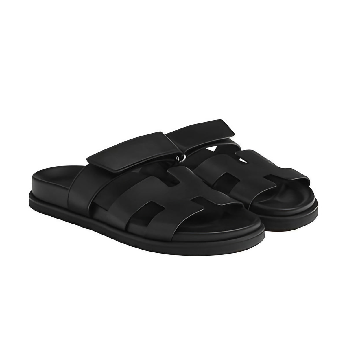 Sandales confortables femme, six coloris, du 35 au 45, noir