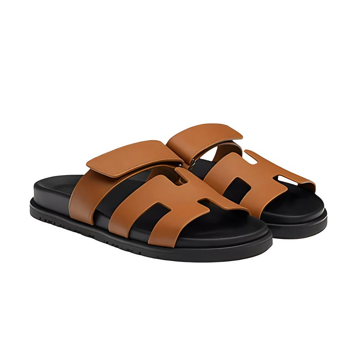 Sandales confortables femme, six coloris, du 35 au 45, marron