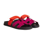 Sandales confortables femme, six coloris, du 35 au 45, imprimé tropical