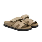 Sandales confortables femme, six coloris, du 35 au 45, beige