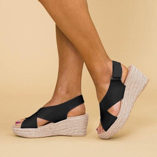 Sandales ergonomiques femme à lanières réglables, 35 au 43