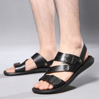 Sandales homme à boucle ajustable pour l'été