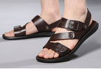 Sandales homme à boucle ajustable pour l'été