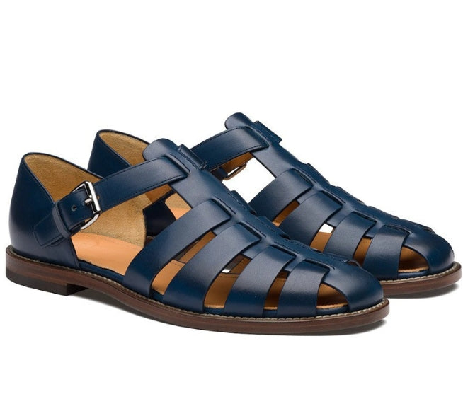 Sandales homme à lanières multiples, cinq coloris, du 38 au 48