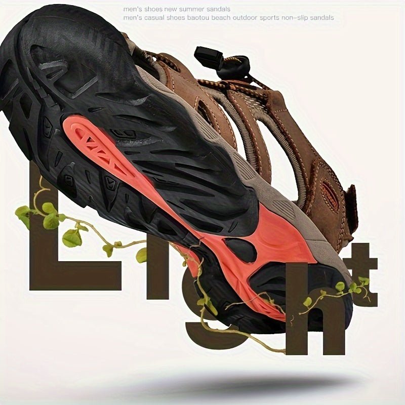 Sandales homme en tige textile aérée, lacet élastique, six coloris