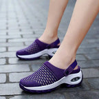 Sandales confortables femme à bride réglable, semelle amortie