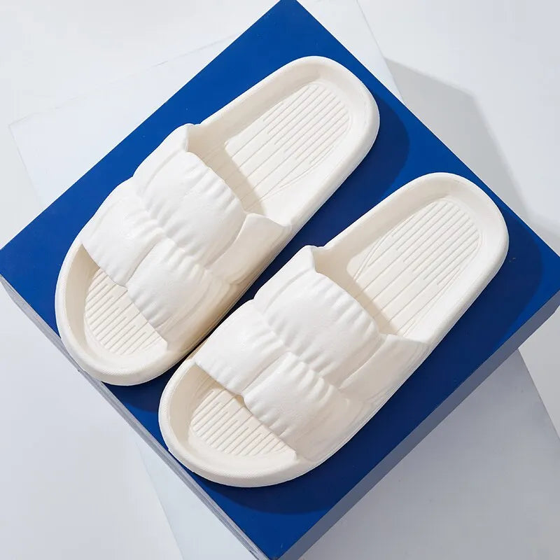 Sandales nuage mixtes à semelle plateforme, 200 g la paire