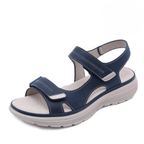 Sandales orthopédiques femme à brides réglables, trois coloris, bleu