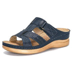 Sandales orthopédiques femme à triple soutien de voûte plantaire