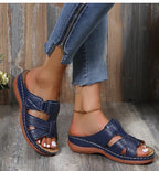 Sandales orthopédiques femme à triple soutien de voûte plantaire