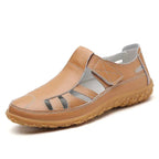 Sandales orthopédiques femme à semelle antidérapante, dix coloris, marron