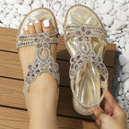 Sandales orthopédiques femme style bohème, à brides, six coloris, jaune