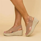 Sandales orthopédiques femme, semelle épaisse et base large