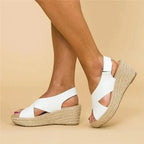 Sandales orthopédiques femme, semelle épaisse et base large