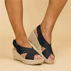 Sandales orthopédiques femme, semelle épaisse et base large