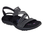 Sandales orthopédiques femme à brides réglables, trois coloris, noir