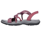 Sandales orthopédiques femme à brides réglables, trois coloris, rose