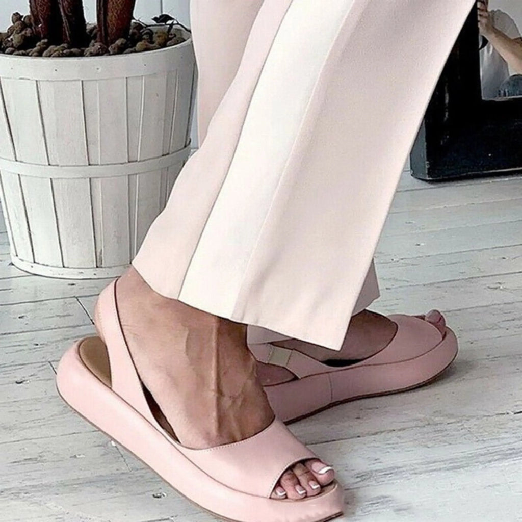 Sandales orthopédiques femme à enfiler, couleurs vives