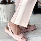 Sandales orthopédiques femme à enfiler, couleurs vives