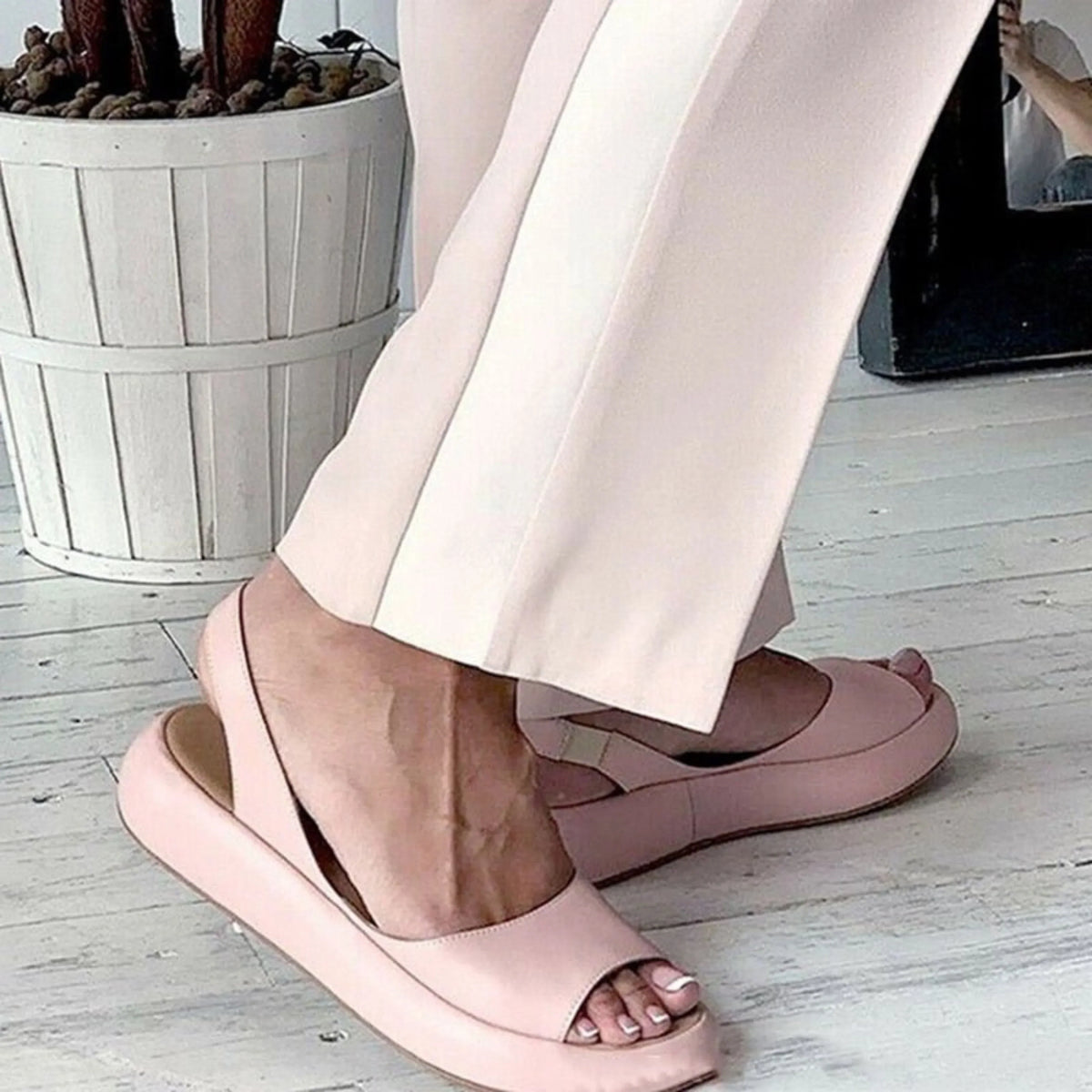 Sandales orthopédiques femme à enfiler, couleurs vives