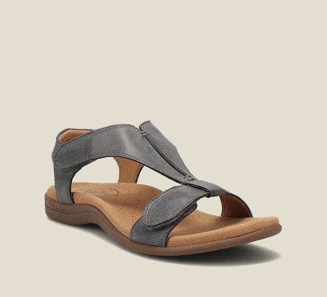 Sandales orthopédiques femme, semelle antidérapante, six coloris, bleu