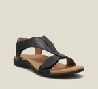 Sandales orthopédiques femme, semelle antidérapante, six coloris, noir