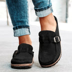 Sandales orthopédiques femme, semelle à mémoire de forme, 35 au 44, noir