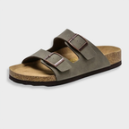 Sandales orthopédiques femme à enfiler, six coloris, 35 au 45, gris foncé
